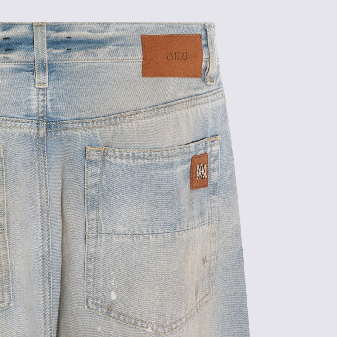 Amiri Relaxed Straight-Leg Jeans With Distressed Detailing