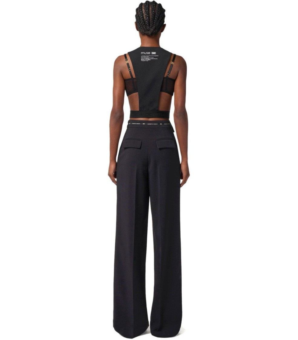 Elisabetta Franchi Black Vest