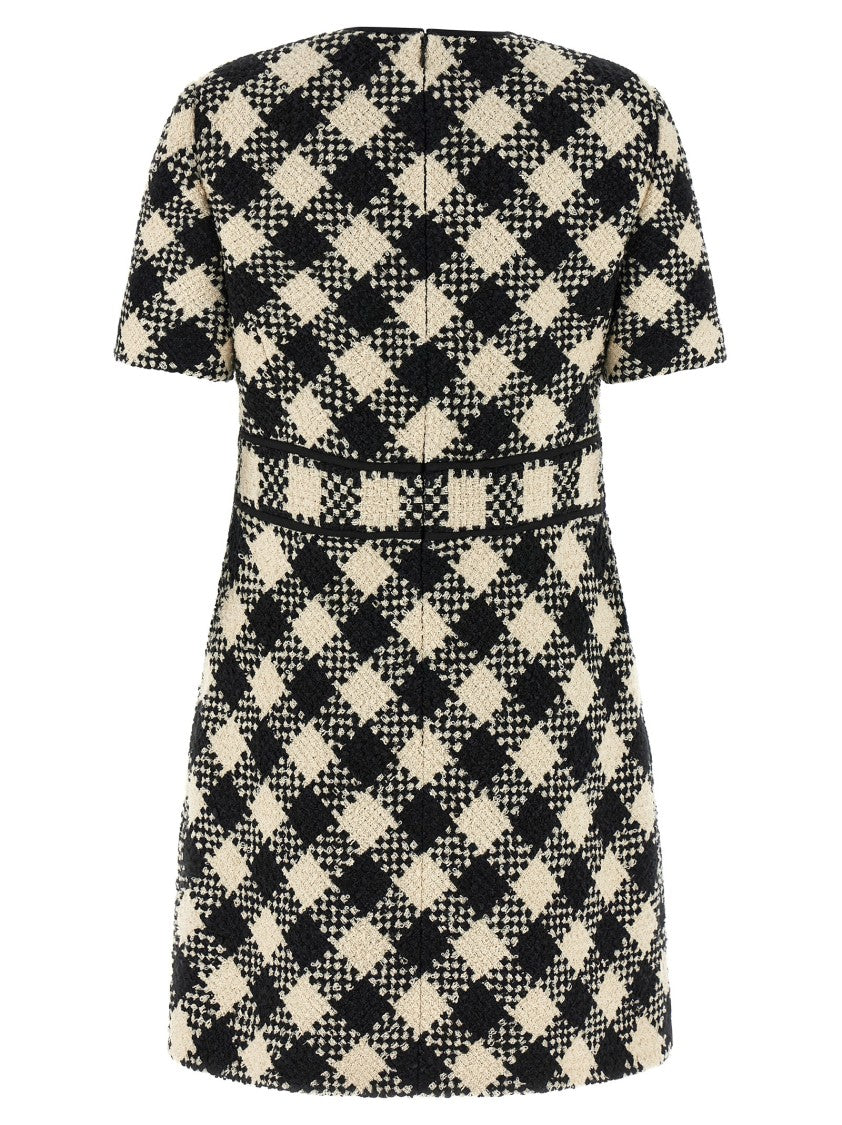 Valentino Garavani Damier Tweed Dress