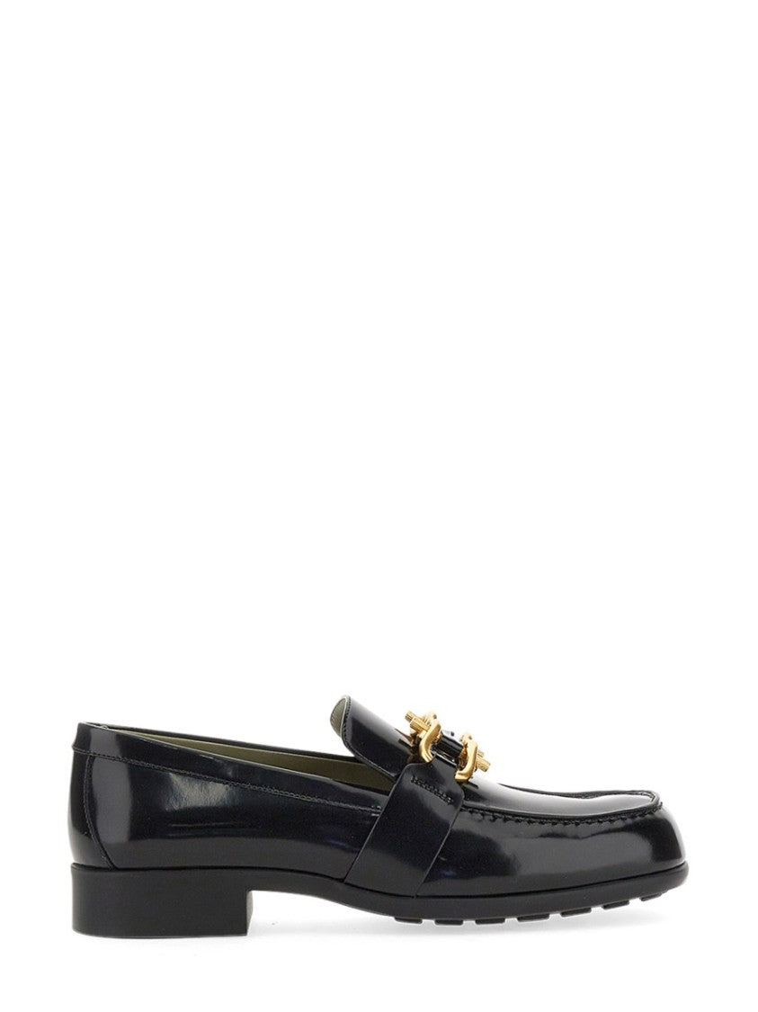 Bottega Veneta Sleek Minimalist Loafer With Rubber Sole
