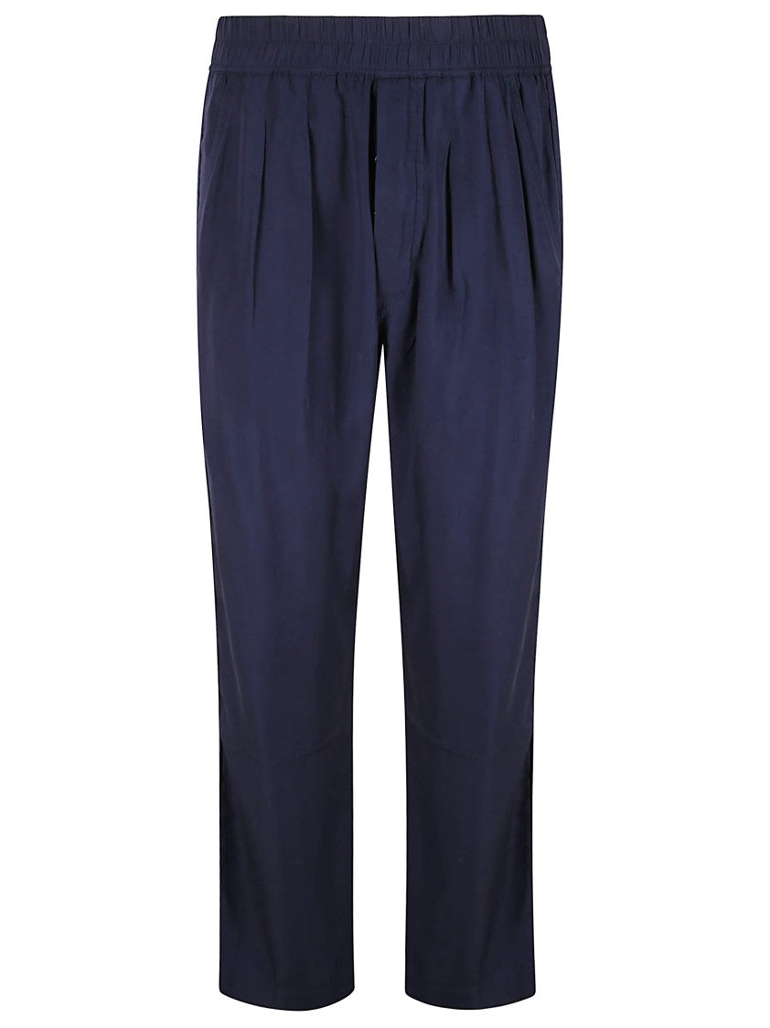Tom Ford Relaxed Fit Cropped Trousers