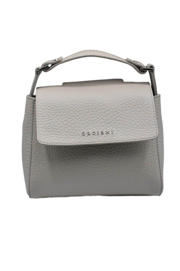 Orciani Blue Sveva Soft Mini Practical Handbag