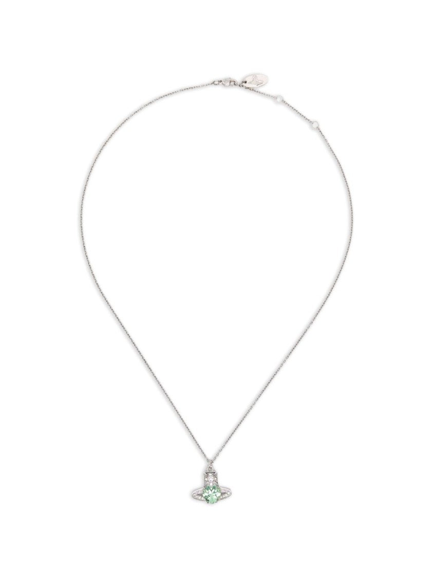 Vivienne Westwood Silver-Tone Planets Necklace With Adjustable Chain