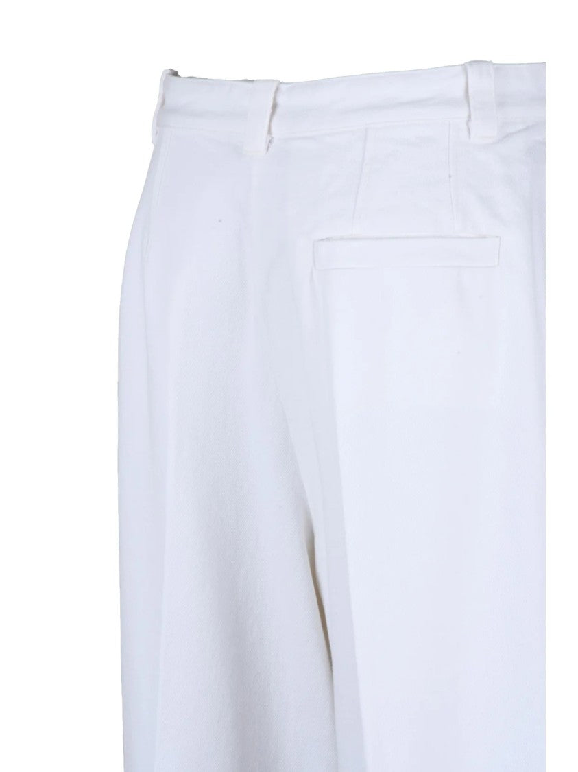 A.P.C. White Straight-Leg Jeans