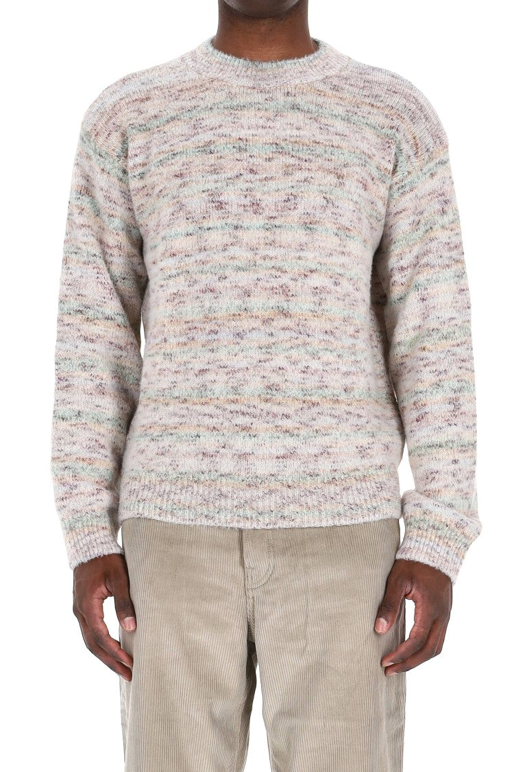 A.P.C. Bastian Mouliné Wool Crewneck Sweater