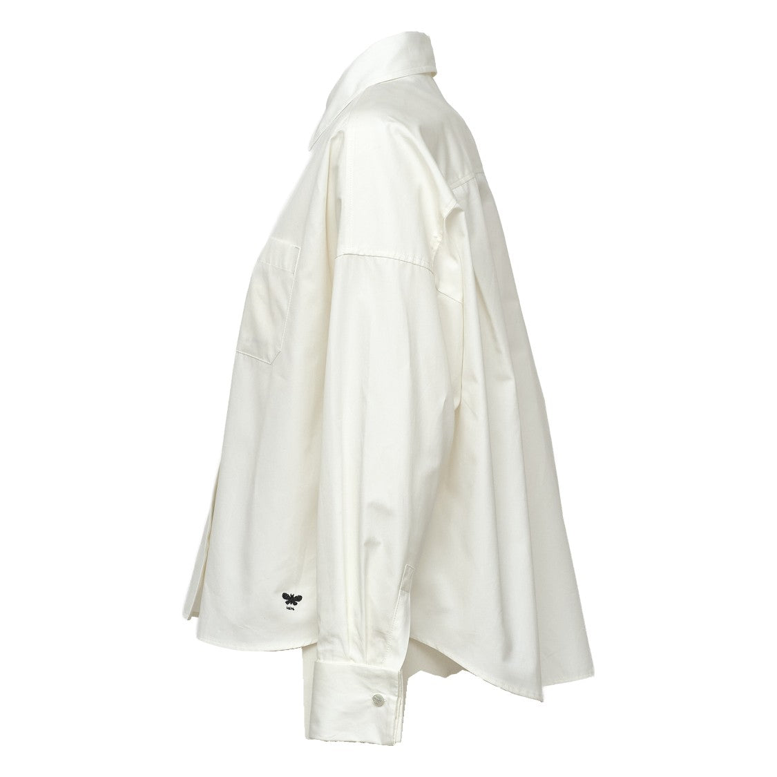 Max Mara Ovatta Boxy Cotton Poplin Shirt