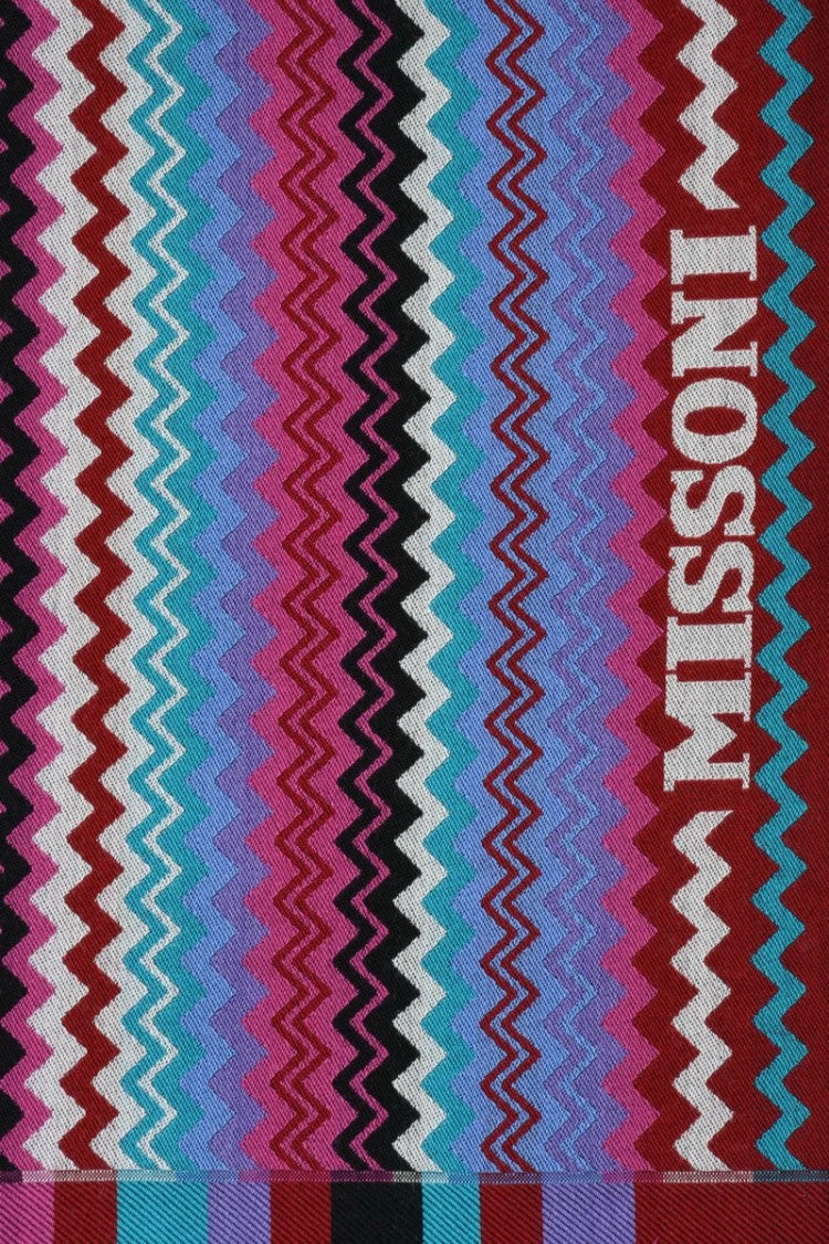 Missoni Red Wool Scarf