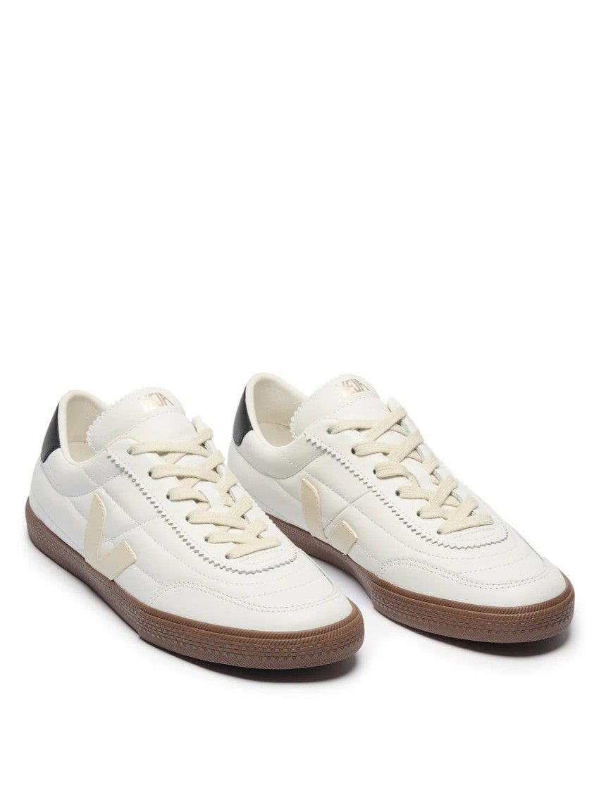 Veja Minimalist Low-Top Sneakers With Textured Sole