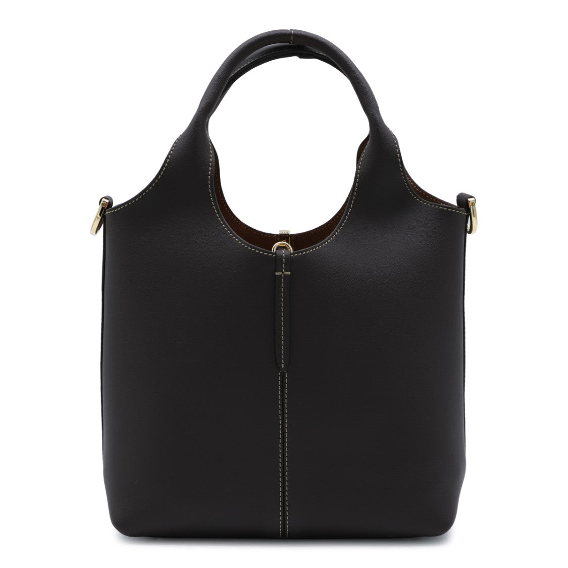 Tod's Structured Handbag With Rounded Top Handle