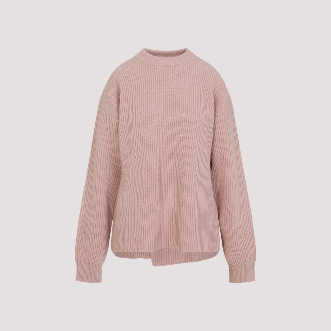 Jil Sander Relaxed-Fit Knit Sweater With High Neckline