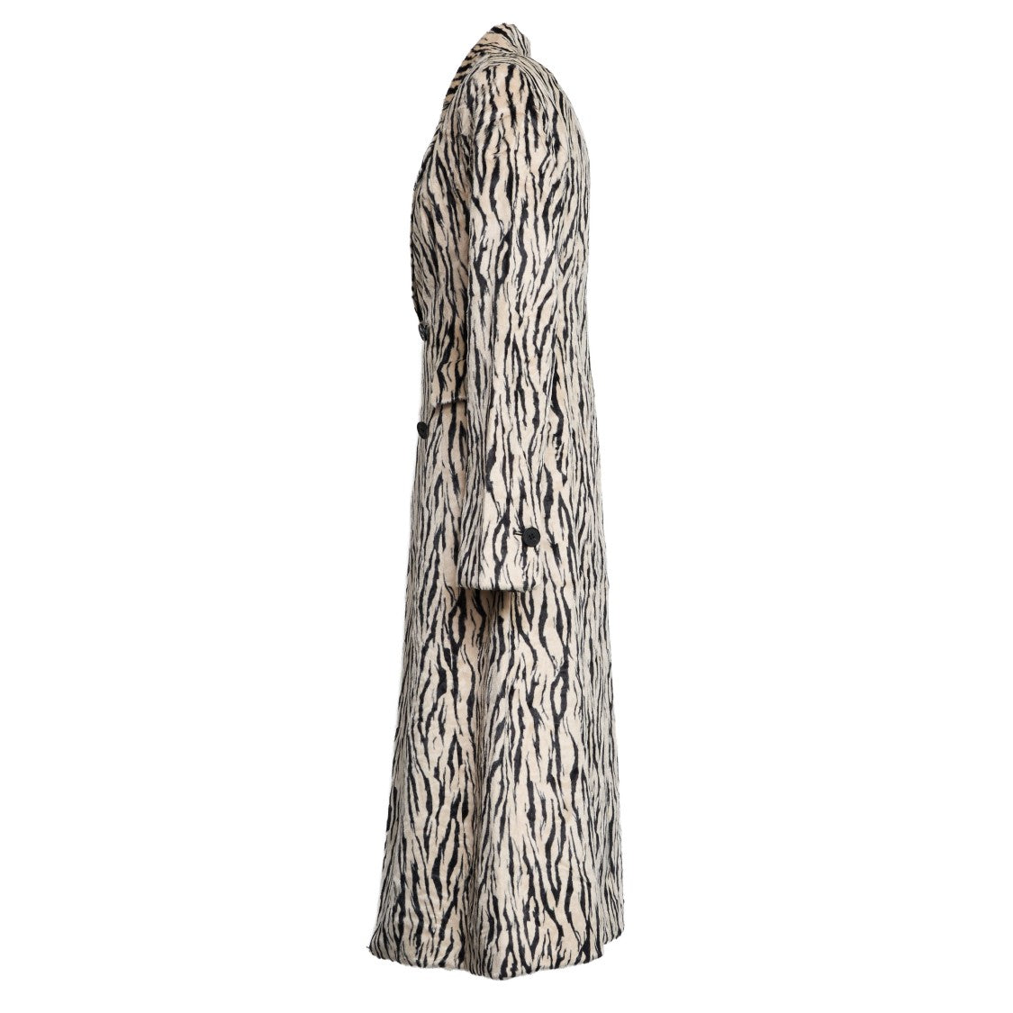 Rotate Venetta Printed Faux Fur Coat