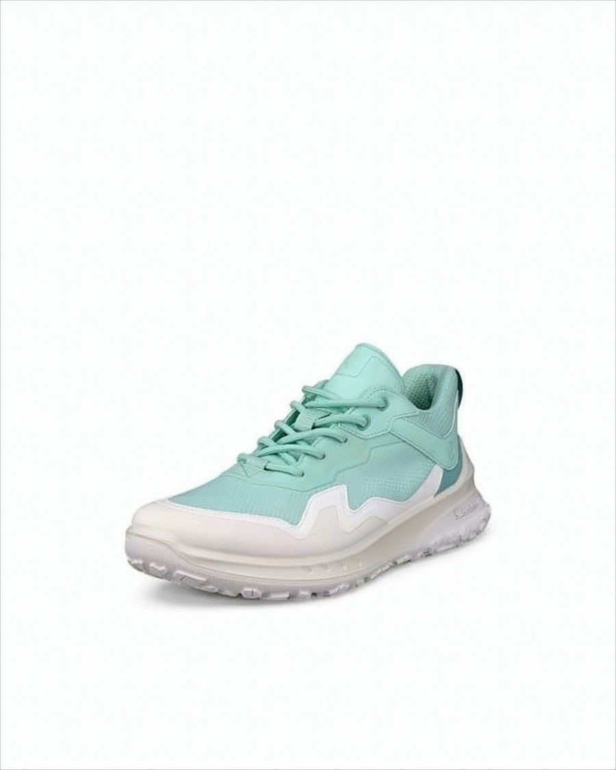 Ecco Sleek Mint Green Recycled Polyester Sneakers