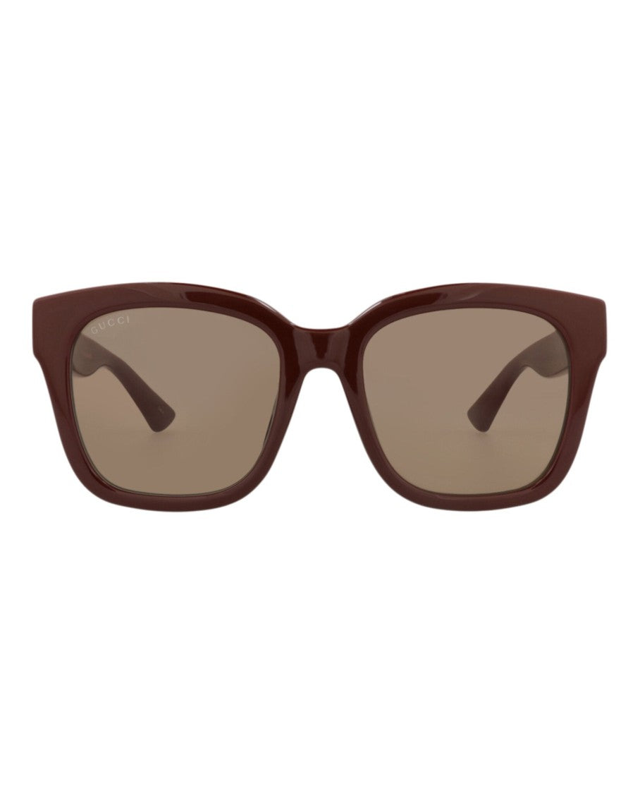 Gucci Square-Frame Injection Sunglasses