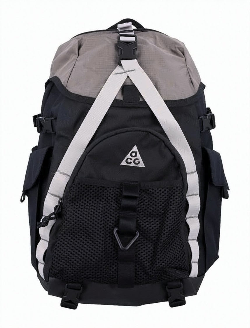 Nike Structured Two-Tone Backpack With Logo Patch