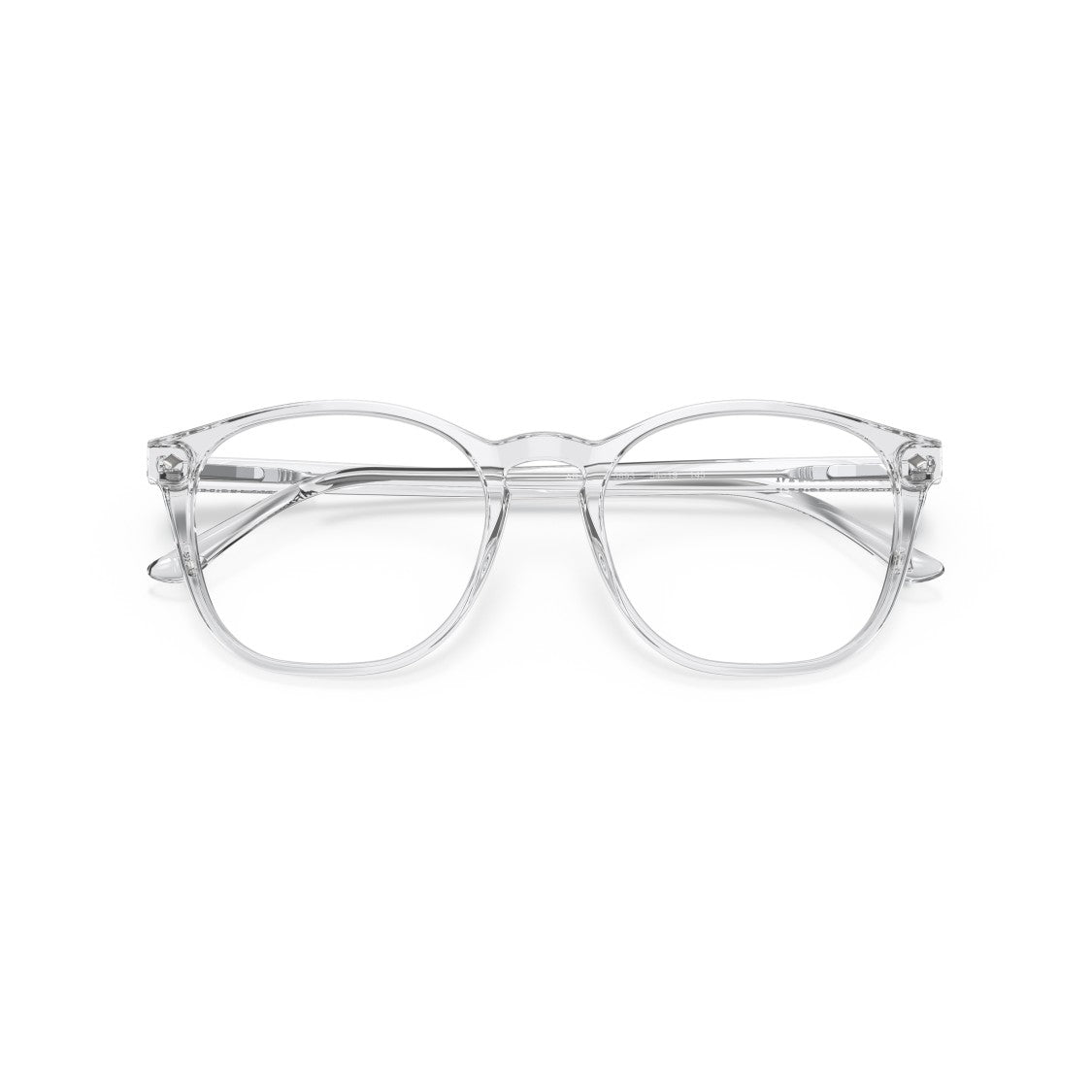 Giorgio Armani 0Ar7074 Transparent Acetate Eyeglasses With Square Shape