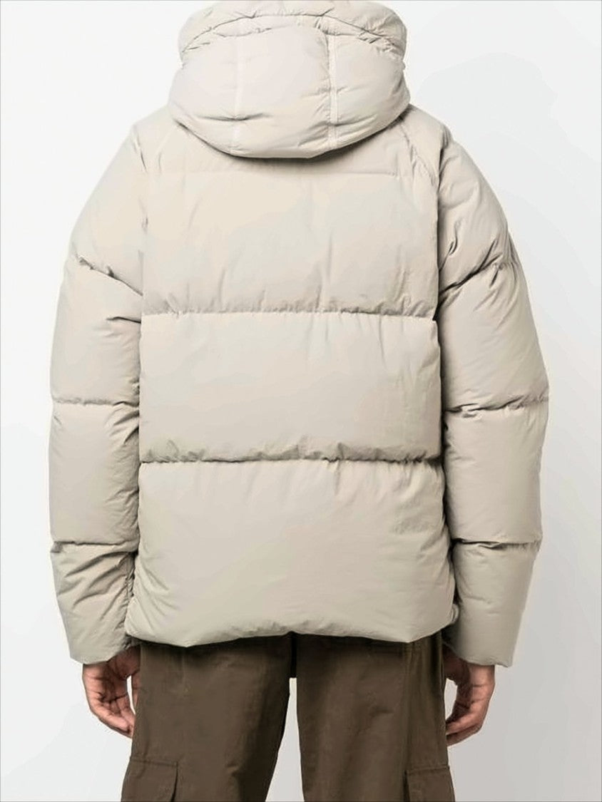 Ten C High Collar Quilted Down Jacket