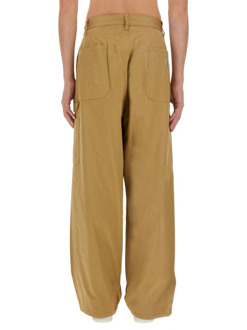 Junya Watanabe Relaxed Wide-Leg Pants With High Waist