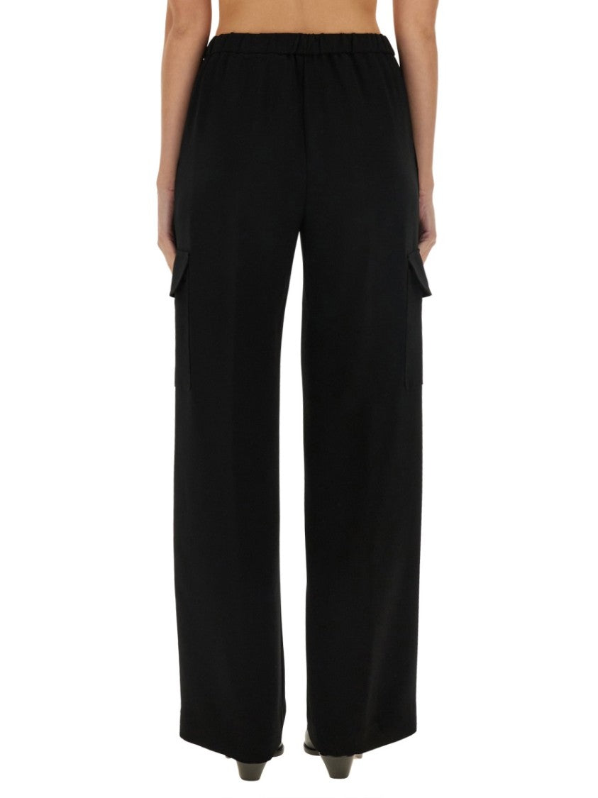 Aspesi Relaxed-Fit High-Waisted Pants With Side Pockets