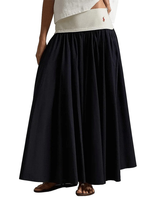 Polo Ralph Lauren Atlantic Cotton Flared Skirt
