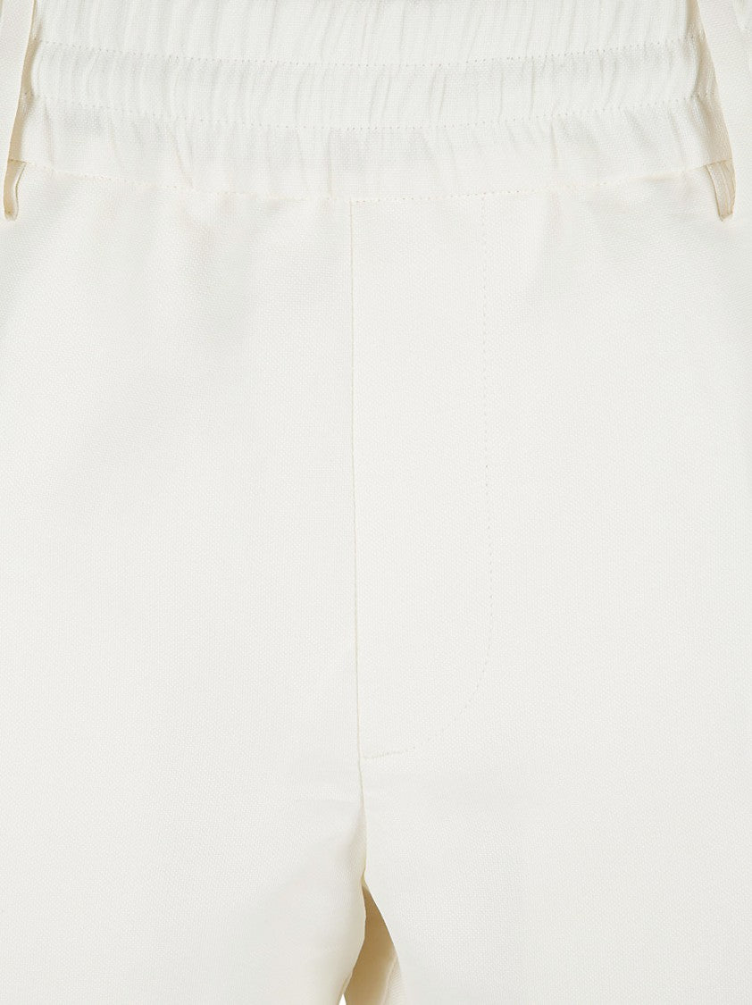 Burberry Tailored White Trousers