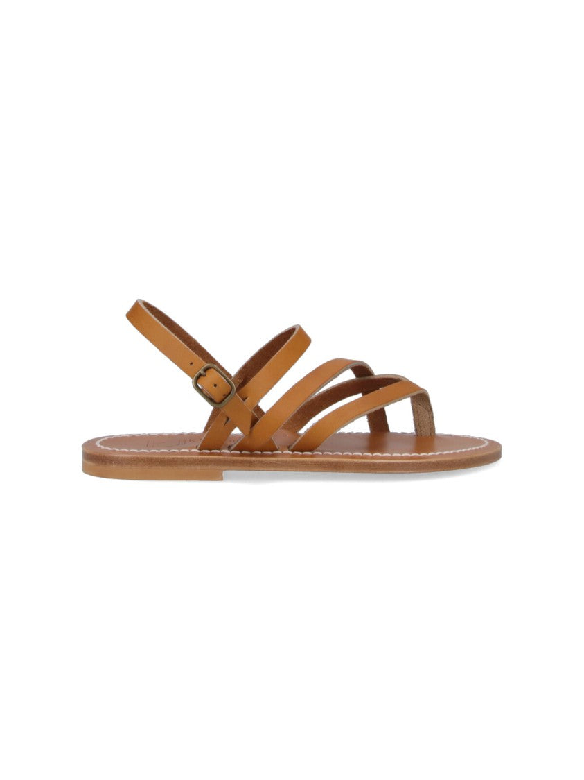 K Jacques St Tropez Nemesis' Flip Flops – Brown