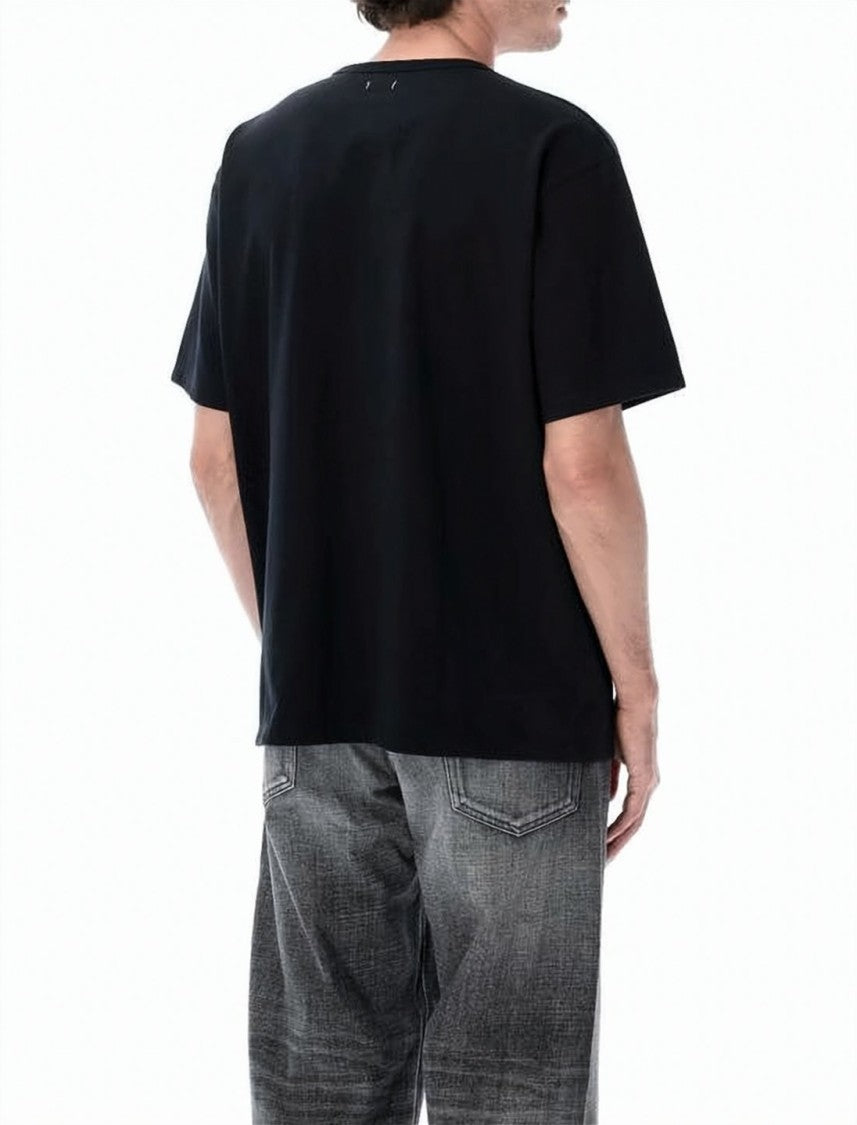 Nanamica White Minimalist Relaxed Fit Logo T-Shirt