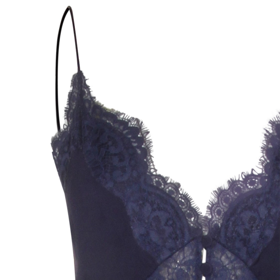 Self-Portrait Blue Lace Maxi Dress