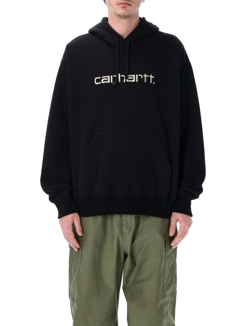 Junya Watanabe Iconic Intarsia Black Hoodie