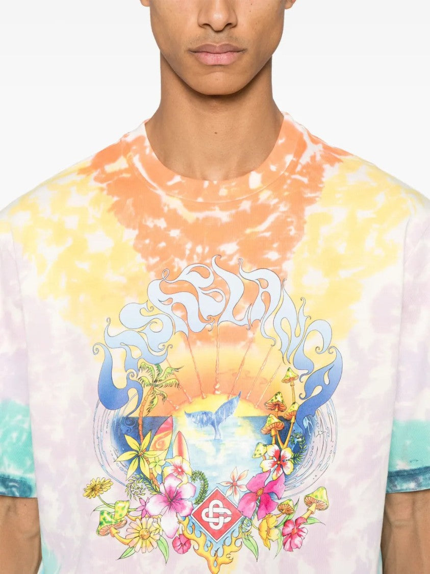 Casablanca Surf-Trip Tie-Dye T-Shirt