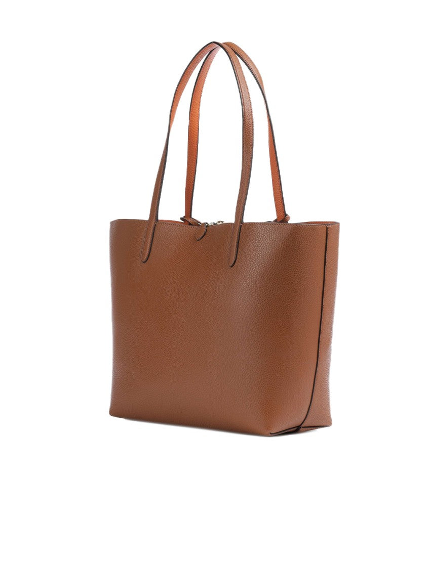 Lauren Ralph Lauren Rvrsble Tote Medium Faux Pebble Grain Bag