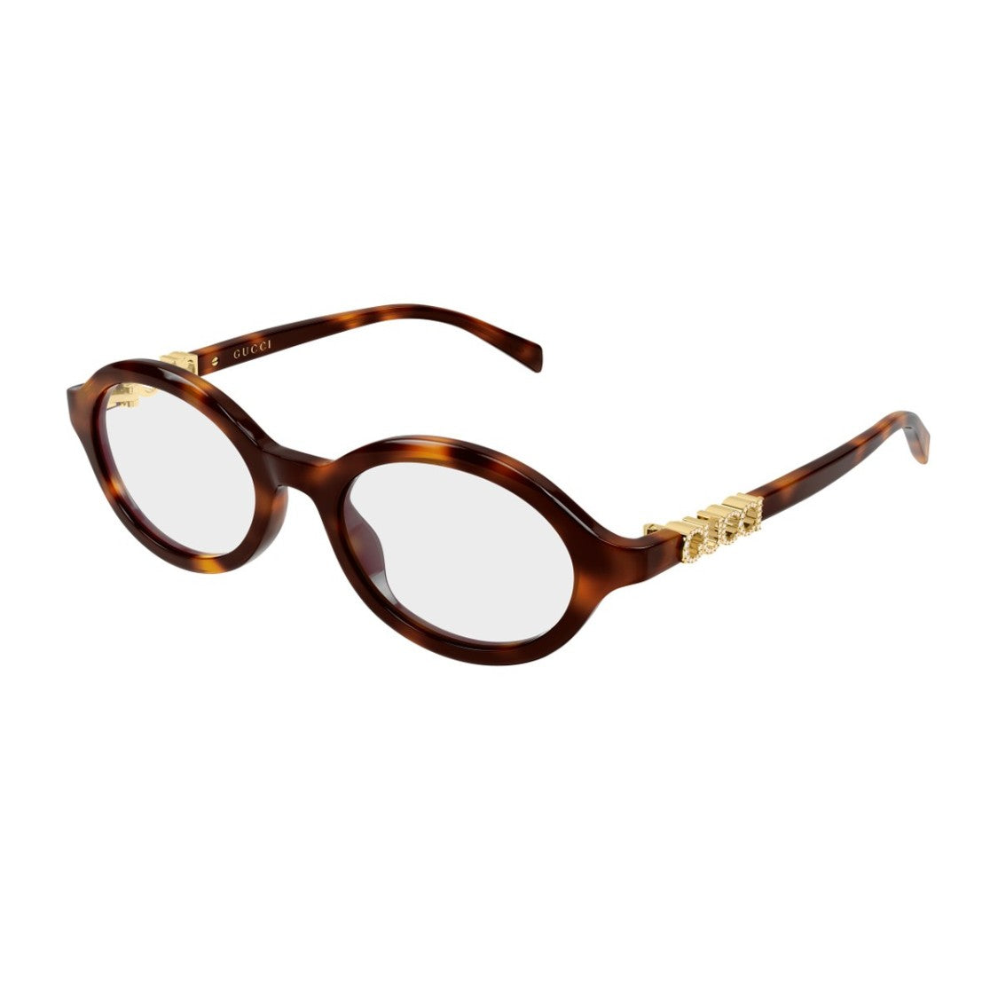 Gucci Havana Gg2153o Linea Name Of Brand Acetate Oval Sunglasses