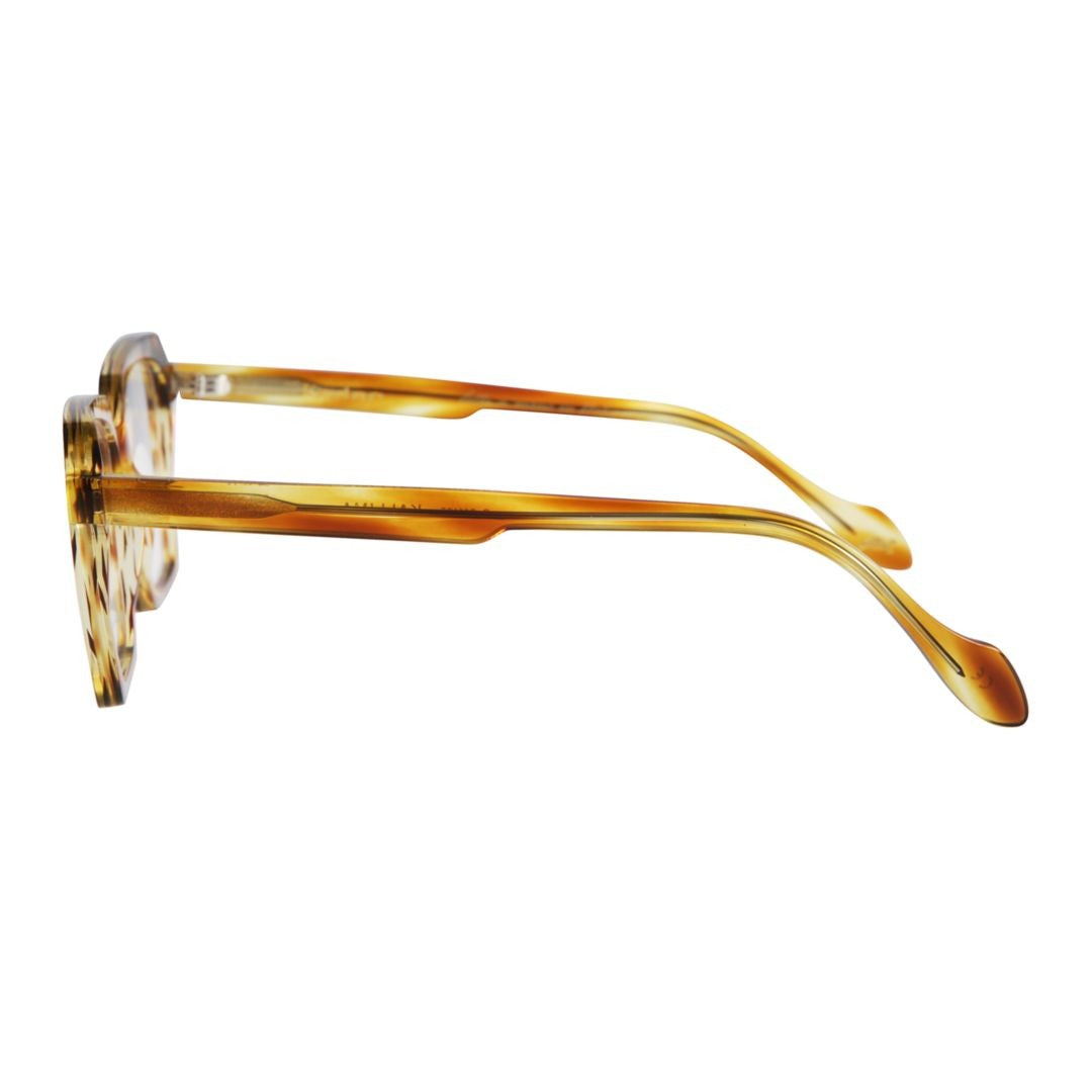 Kador Kallima Light Bold Tortoiseshell Pattern Square Frame Eyeglasses