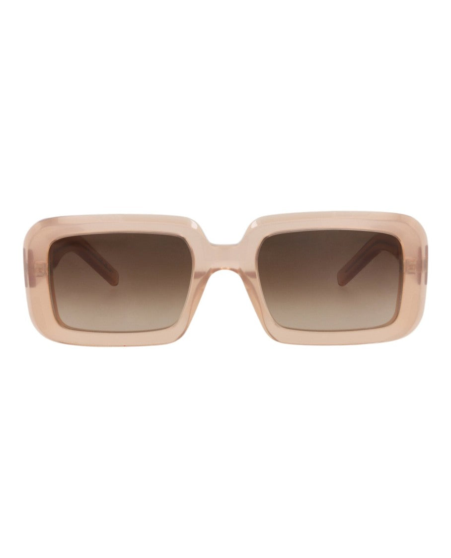 Saint Laurent Square-Frame Recycled Acetate Sunglasses
