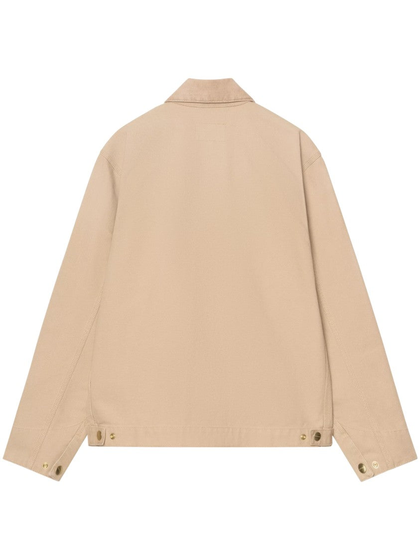 Carhartt Wip Boxy-Cut Organic Cotton Jacket With Pointed Collar