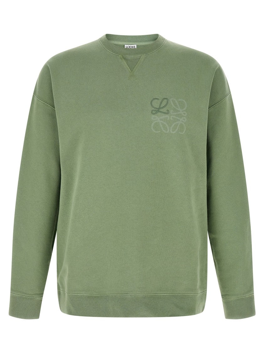 Loewe Medium Weight Loopback Cotton Sweatshirt