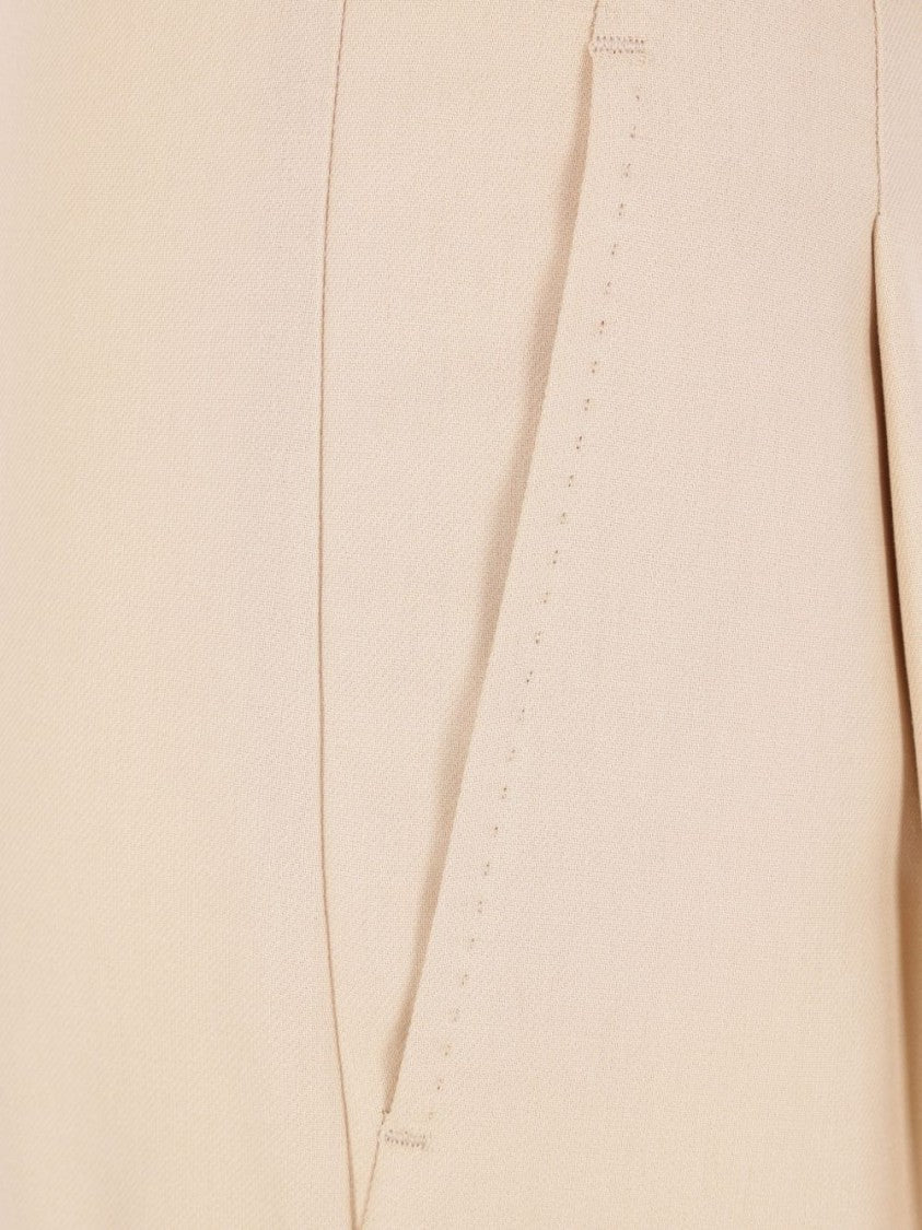 Max Mara High-Waist Tailored Pleated Trousers