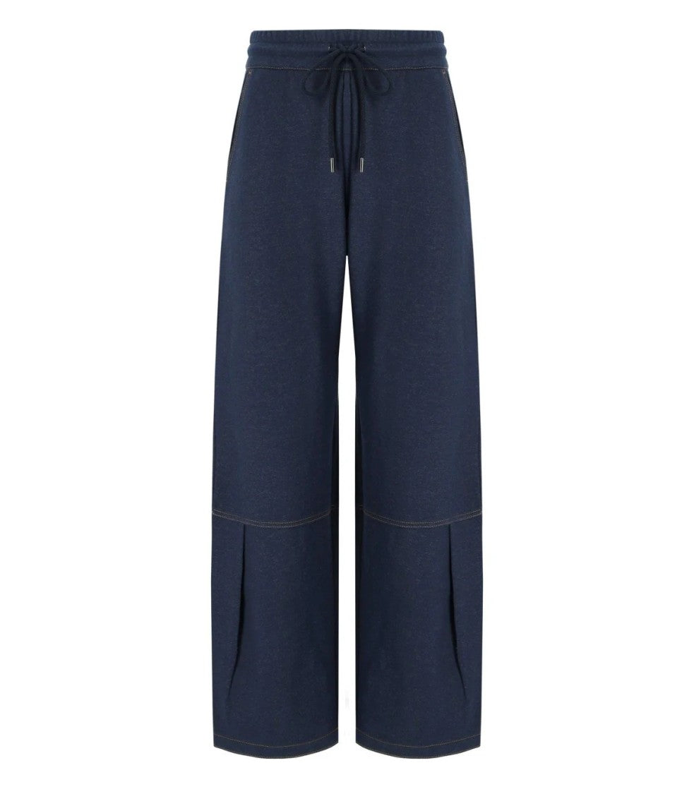 Max Mara Wide-Leg Relaxed-Fit Pants With Elastic Waistband