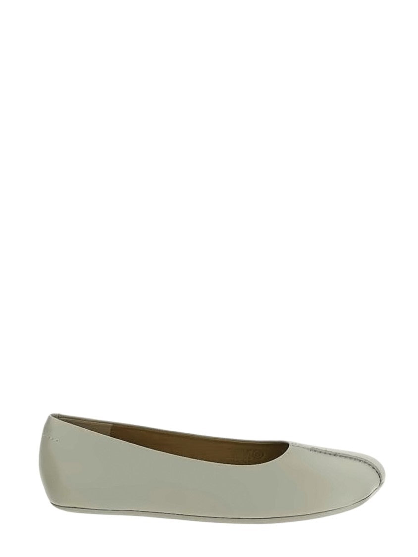Mm6 By Maison Margiela Smooth Napa Leather Flat Shoes