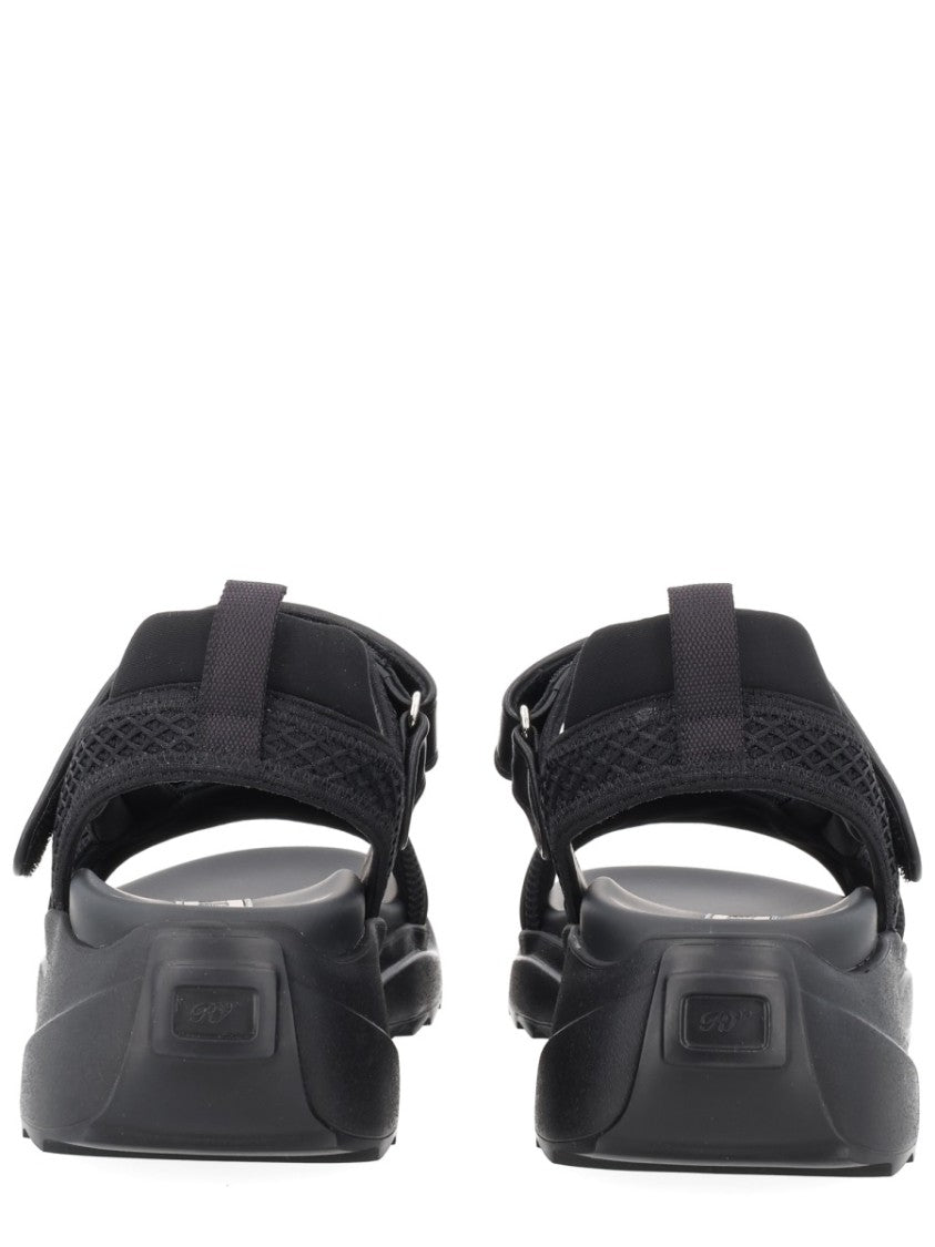 Roger Vivier Viv On The Run Crystal Straps Sandals