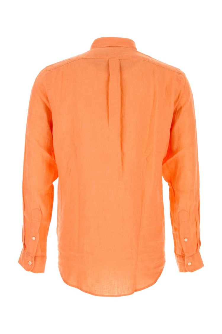 Polo Ralph Lauren Orange Linen Shirt