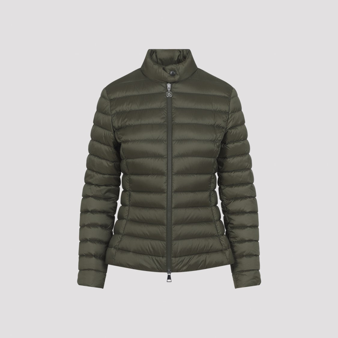 Moncler Down-Filled Jacket With Satin Finish And Quilted Design