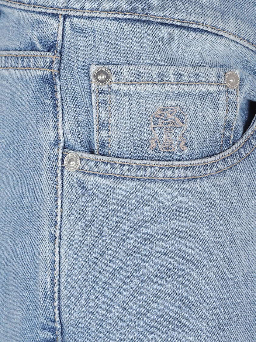 Brunello Cucinelli Straight-Leg Denim Jeans