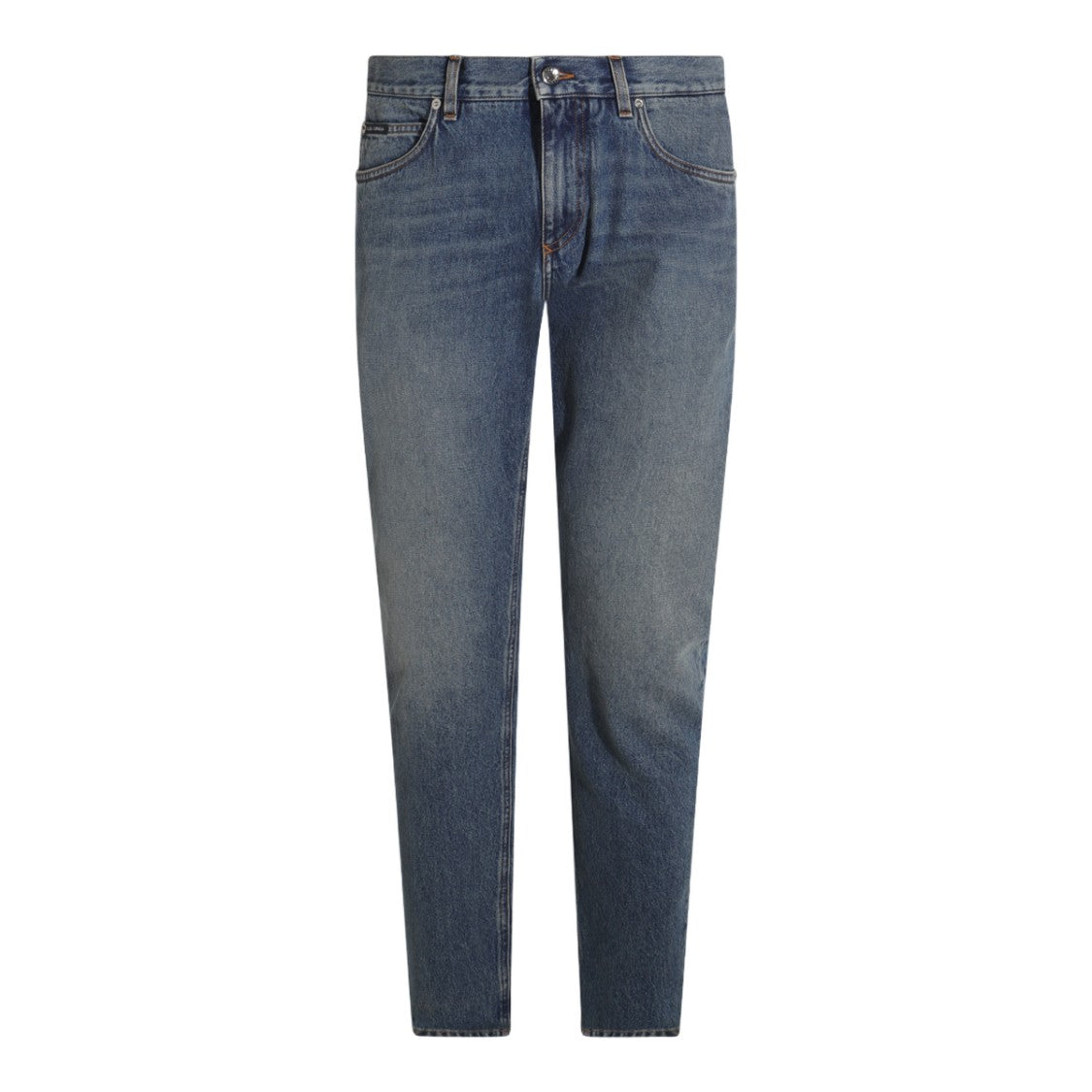 Dolce & Gabbana Classic Straight-Leg Jeans With Refined Detail