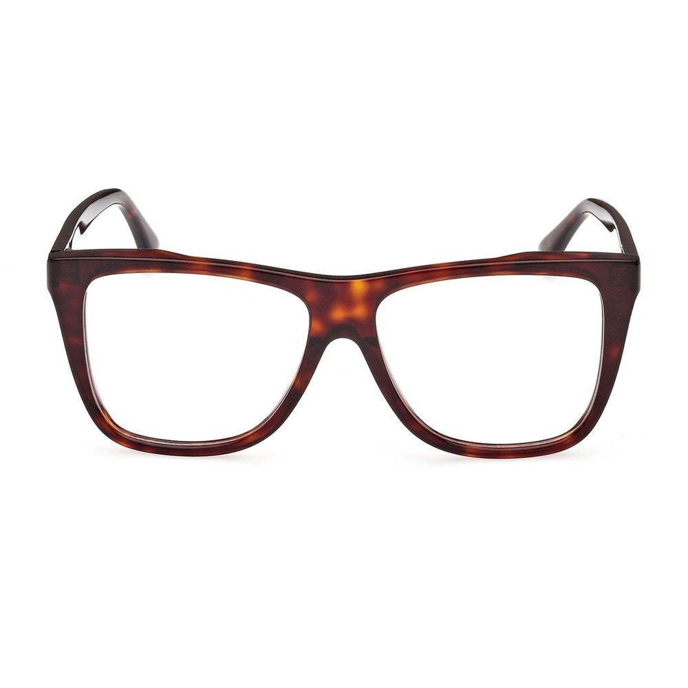 Max Mara Mm5096 Rectangular Tortoiseshell Acetate Eyeglasses
