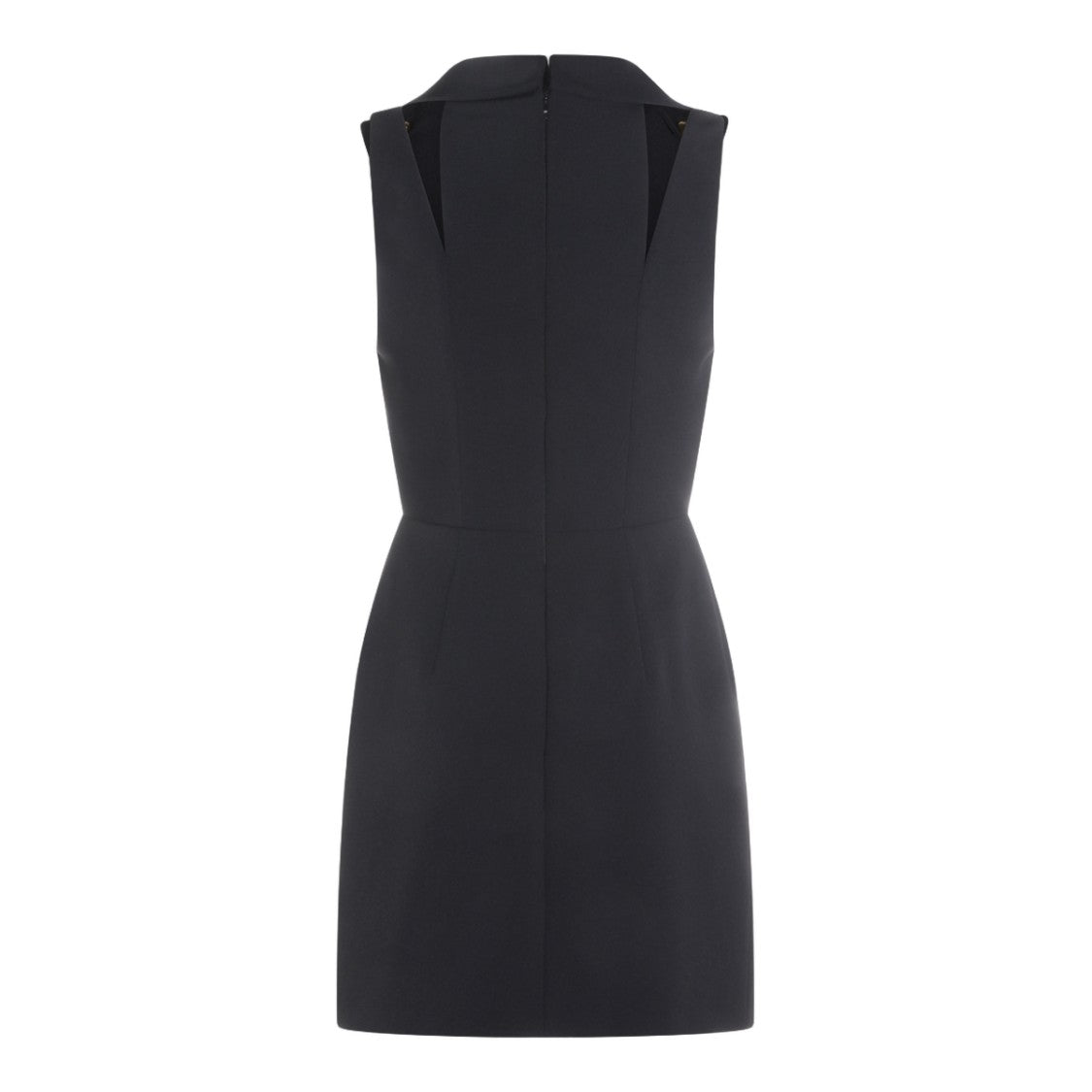 Elisabetta Franchi Classic Black Dress With Timeless Silhouette