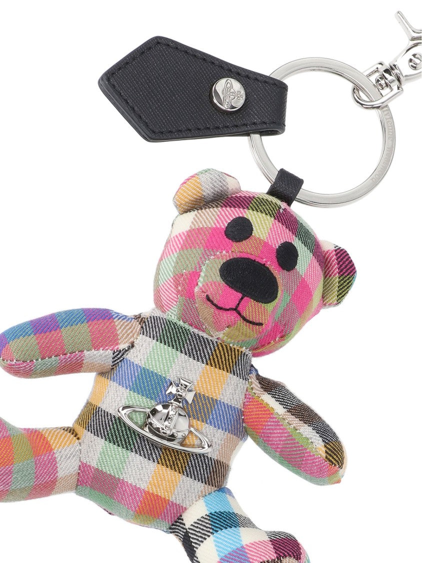 Vivienne Westwood "Teddy Bear" Keychain – Multicolor