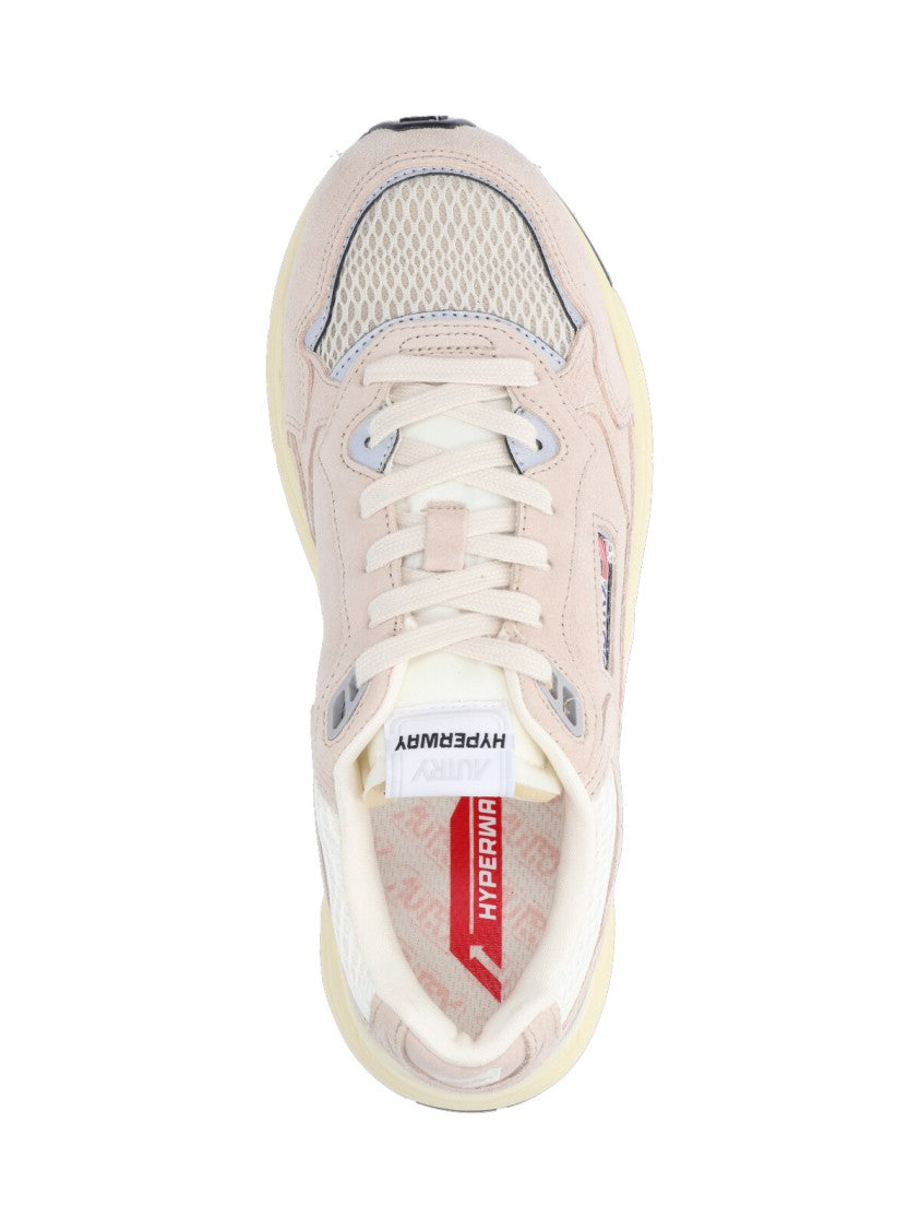 Autry "Hyperway" Sneakers – Cream