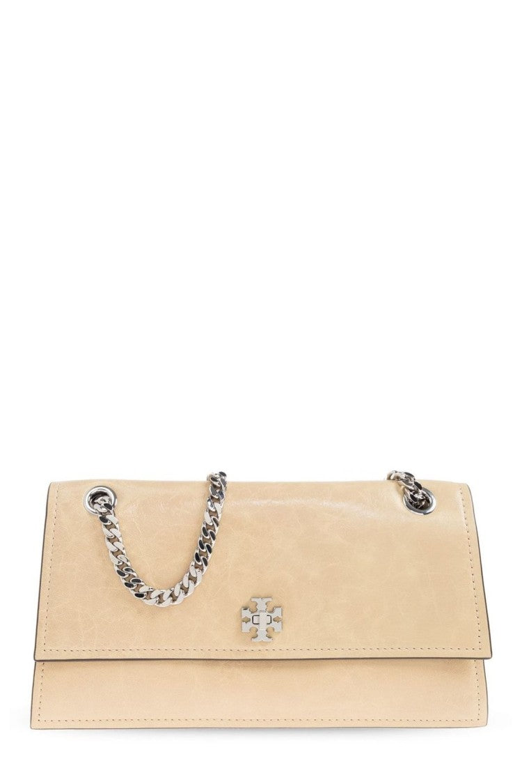 Tory Burch Beige Baguette Shoulder Bag