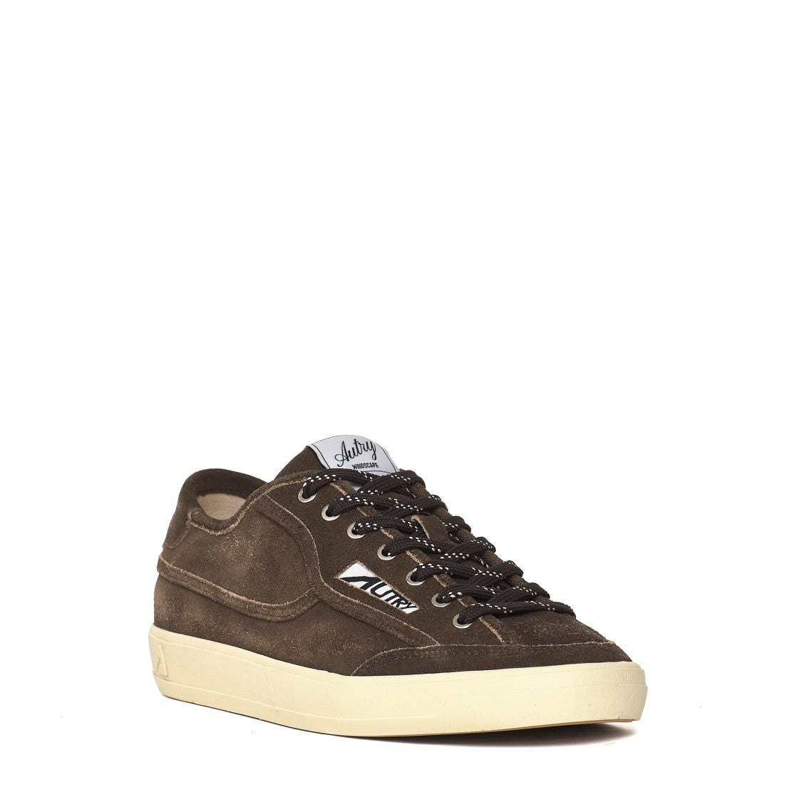Autry Windscape Low Brown Suede Low-Top Sneakers