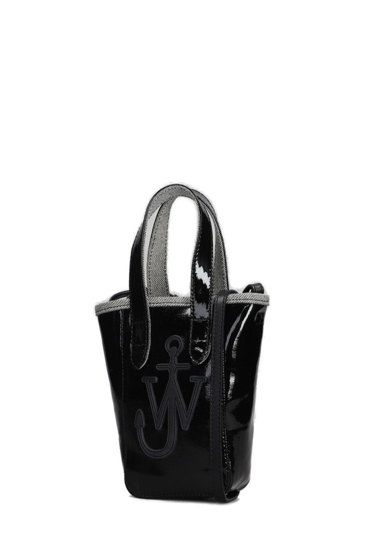 J. W. Anderson Glossy Structured Tote Bag With Embossed Logo